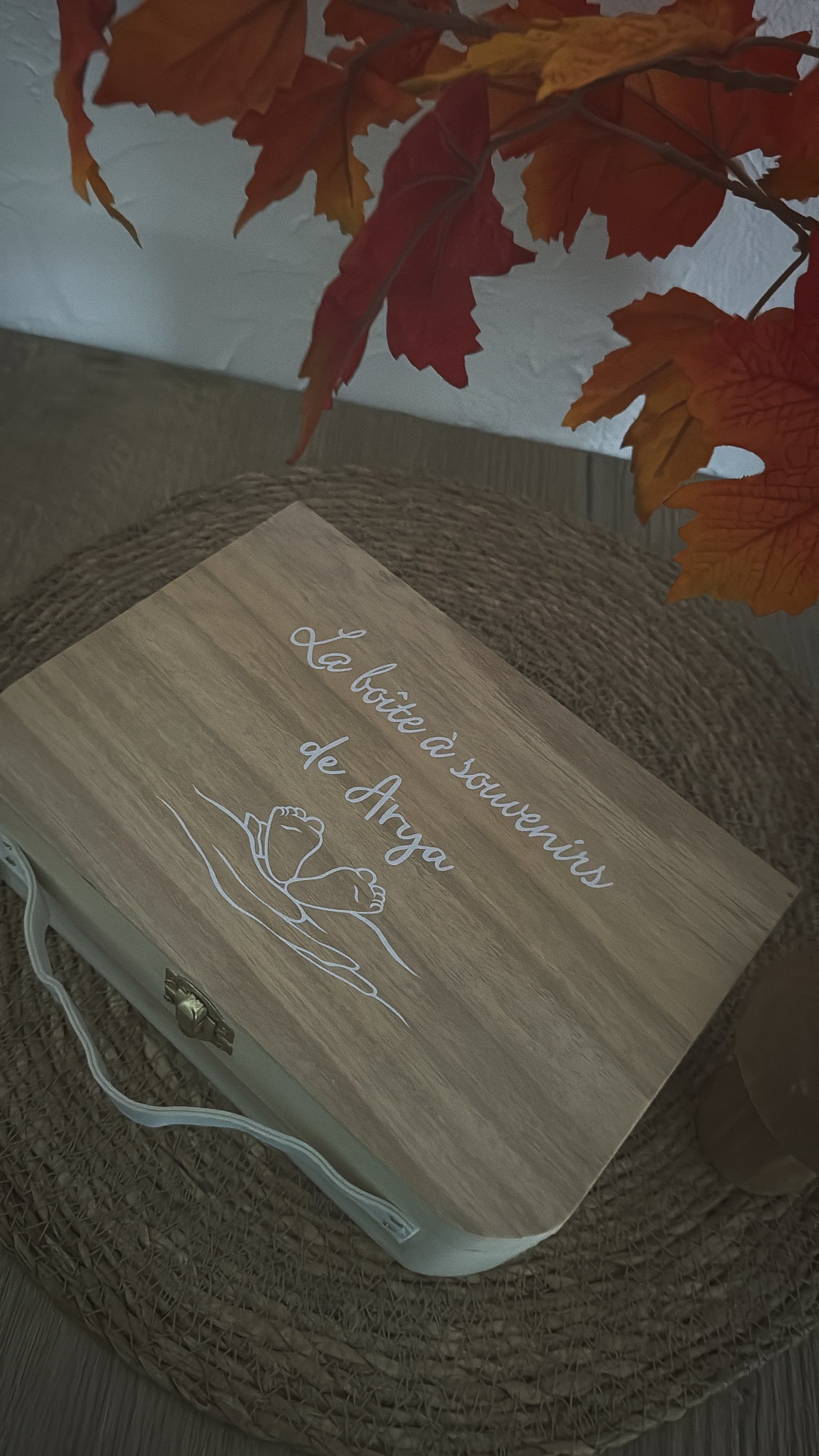 La boîte à souvenirs personnalisée