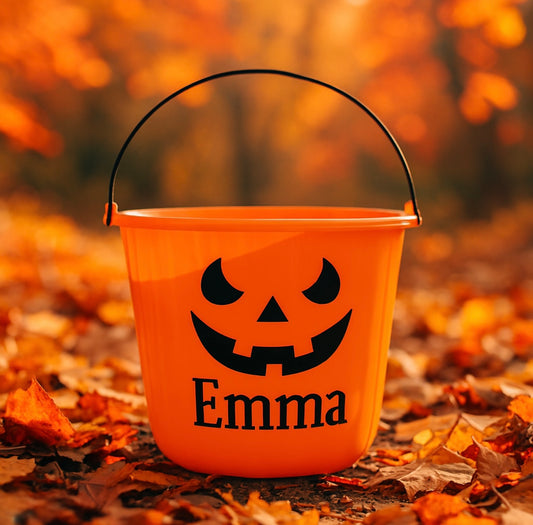 Seau Halloween Personnalisé ( Livraison 3 à 5 jours )